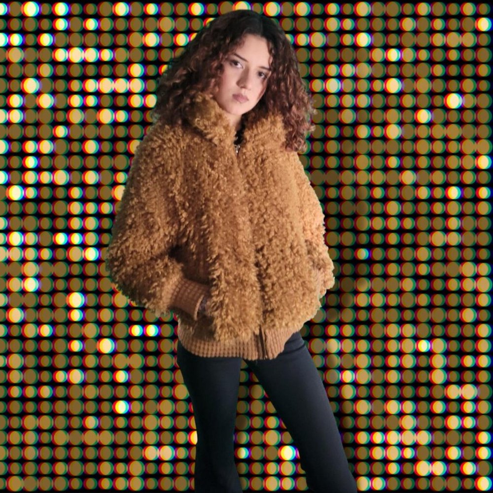 Faux Copper Poodle Hair Fun